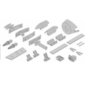 Multiplex Synthetic Parts Set EasyGlider 4