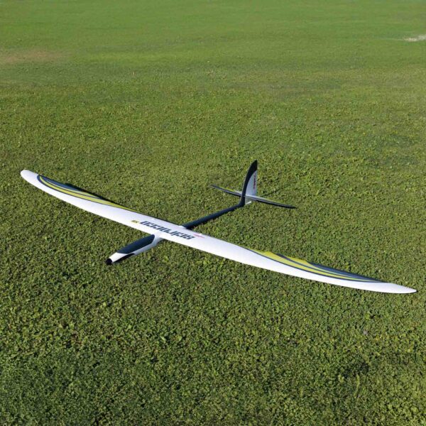 Robbe Modellsport Scirocco XS 3.25m ARF (lime) Full-GFRP High performance glider In Grass