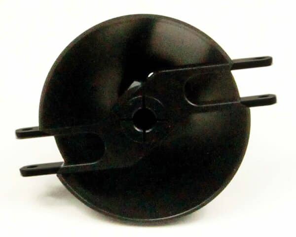 Robbe Modellsport Spinner aluminum 55/6mm MDM-1 Fox or similar black anodized 01089 230984 - Image 2