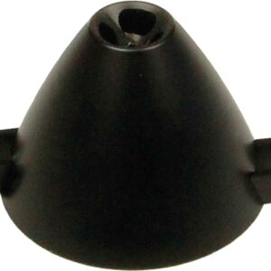 Robbe Modellsport Spinner aluminum 55/6mm MDM-1 Fox or similar black anodized 01089 230984
