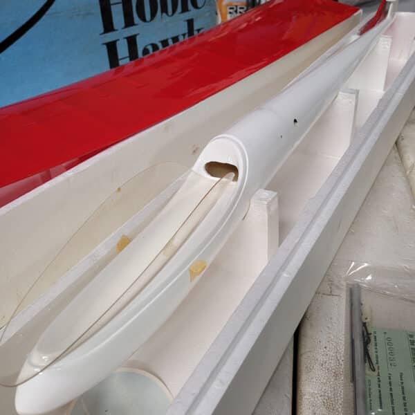 NIB-Original Hobie Hawk, Red-White - Image 12