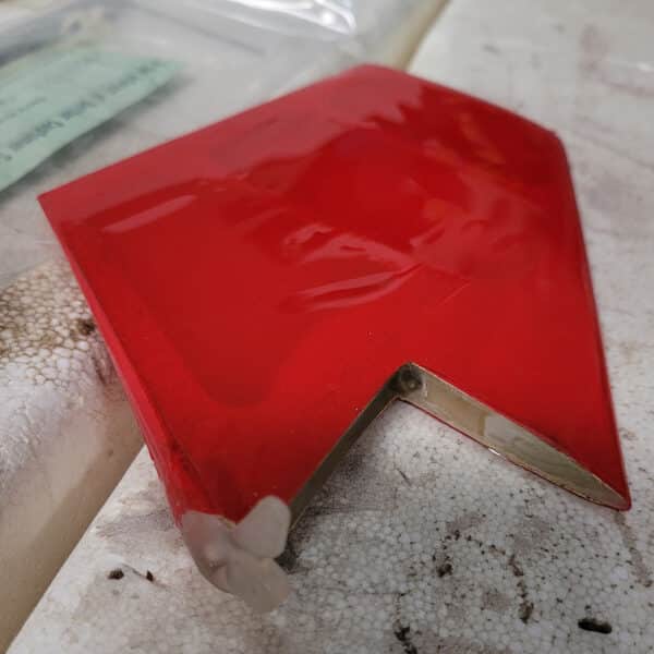 NIB-Original Hobie Hawk, Red-White - Image 14
