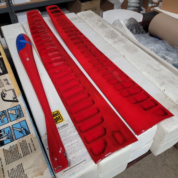 Used-Hobie Hawk, Needs Restoration, Red/Blue - Image 7